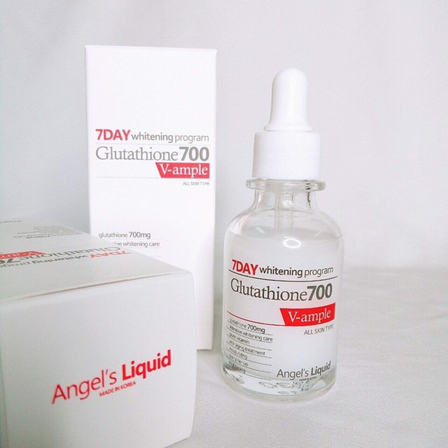 7Day Whitening Program Glutathione 700 V-ample