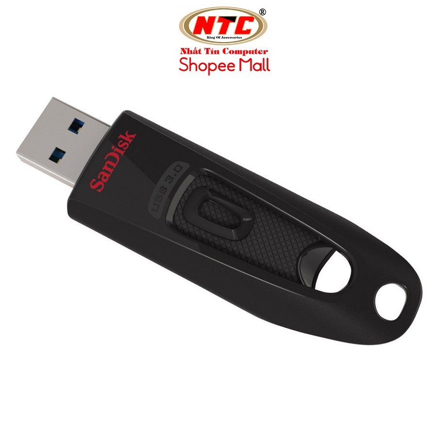 USB 3.0 SanDisk Ultra CZ48 256GB 100MB/s (Đen) - Hàng Chính Hãng