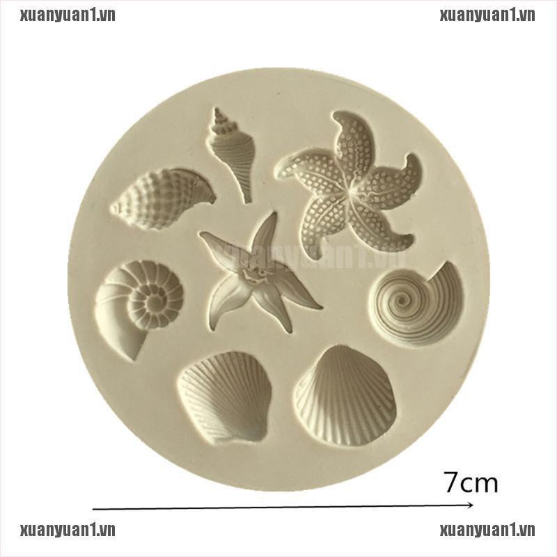 [XUANYUAN1] Khuôn Làm Bánh / Sô Cô La / Sô Cô La Hình Vỏ Sò / Ốc