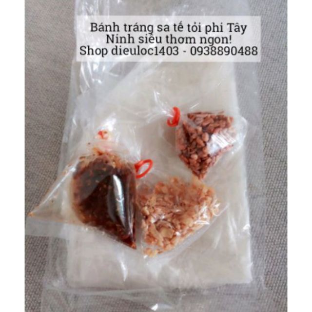 [Mã 77FMCGSALE1 giảm 10% đơn 250K] Freeship99k! Combo 5 bánh tráng sa tế tỏi phi Tây Ninh siêu gon! | BigBuy360 - bigbuy360.vn
