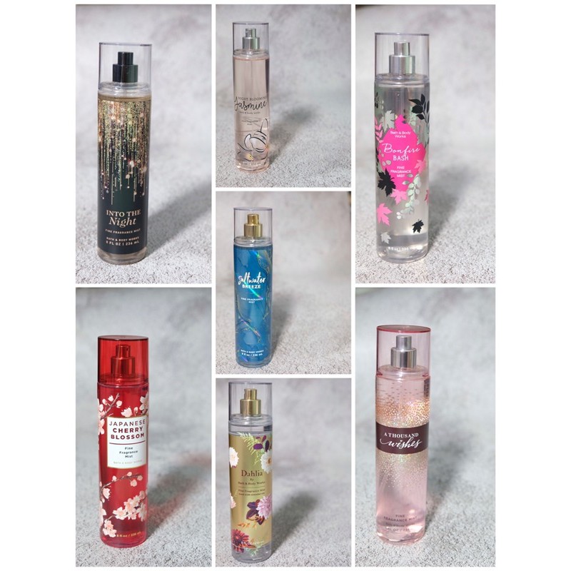 XỊT THƠM BATH AND BODY WORKS BODY MIST