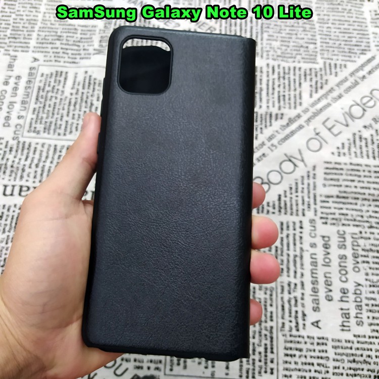 Bao Da Samsung Galaxy Note 10 / Note 10 Pro / Note 10 Lite Kiểu Dáng Gấp 2 Mặt Và Có Phối Ví Sang Trọng