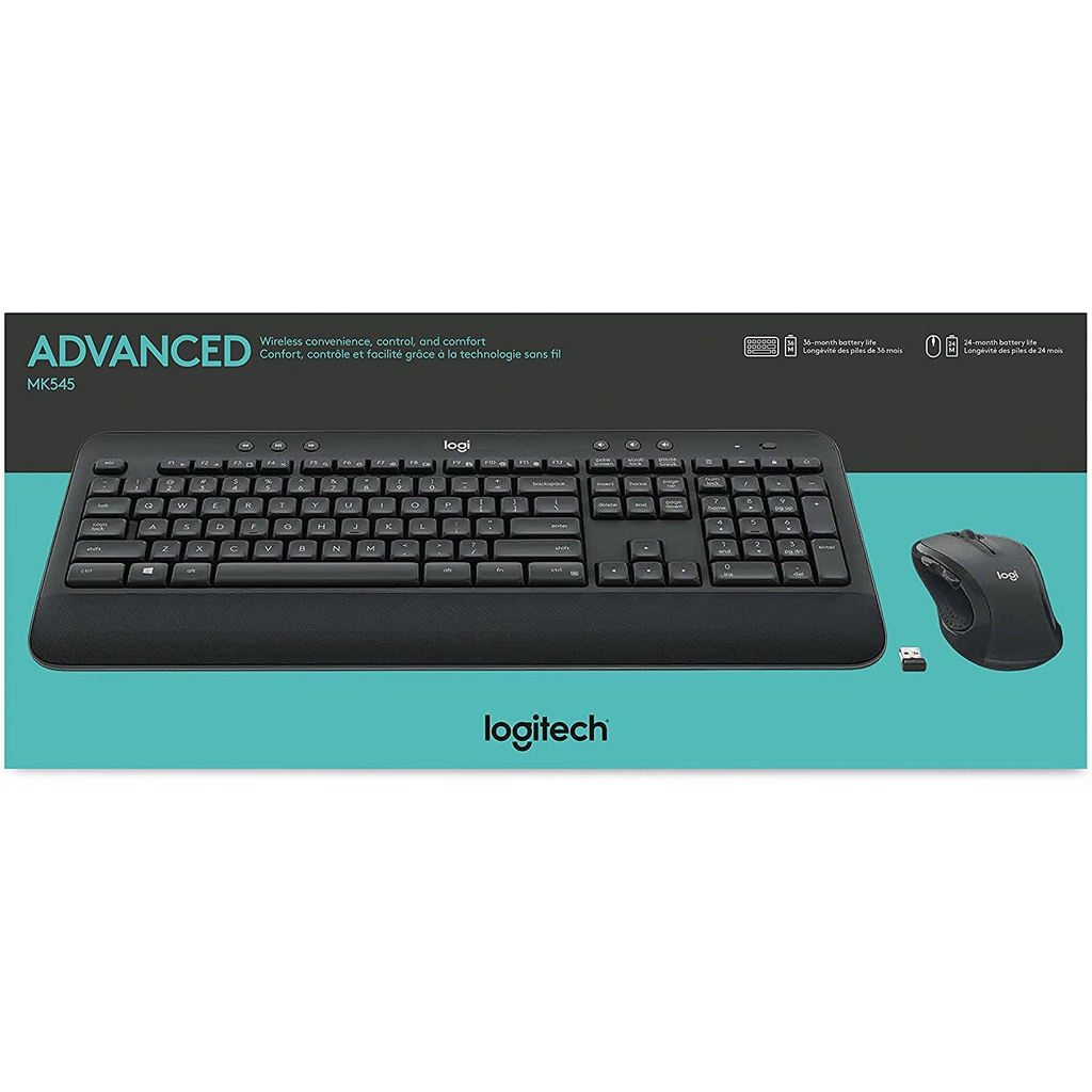 Bộ Bàn Phím Và Chuột Logitech MK545 Hàng Chính Hãng