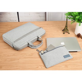 Túi xách laptop Cartinoe Elite xám sữa