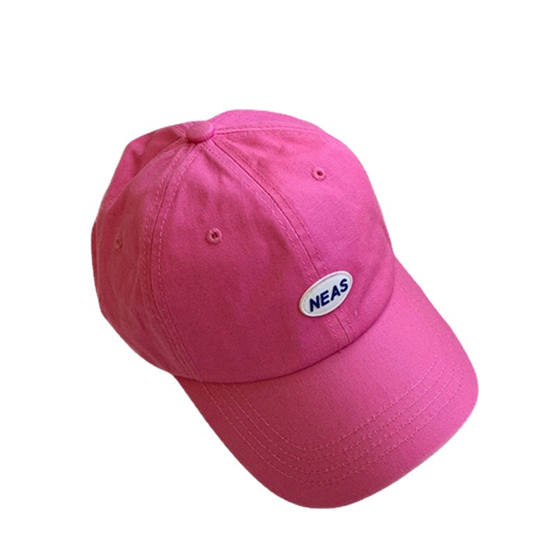 Mũ lưỡi trai vải mềm màu sắc tùy chọn dễ thương dành cho nam và nữ