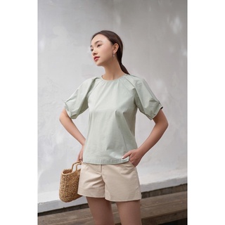 Nosbyn - Quần Nữ Khaki Kèm Thắt Lưng