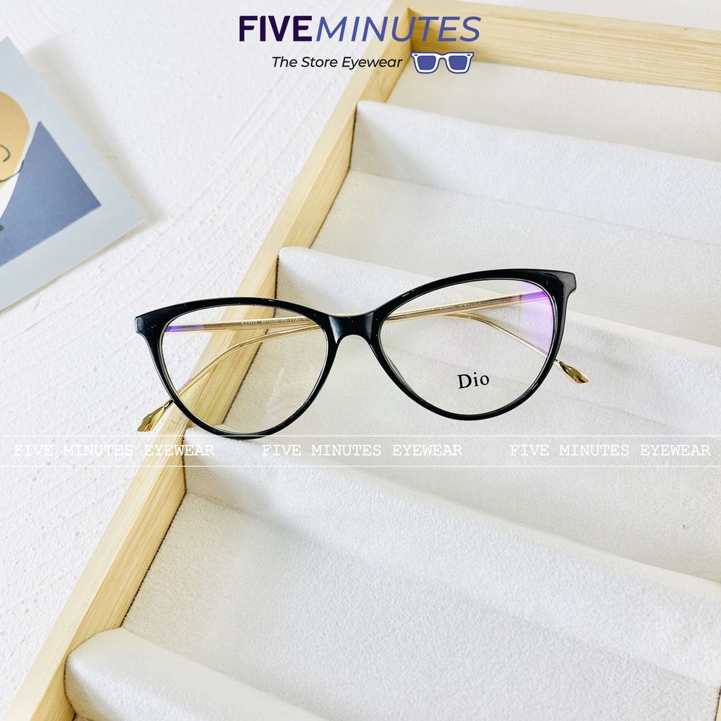 Gọng kính mắt mèo I Càng tăm mảnh 5029 dễ đeo cực xinh Siêu hot 2022 - Five Minutes Eyewear