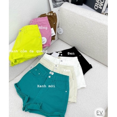 QUẦN SHORT RÁCH, QUẦN SHORT JEANS NỮ NHIỀU MÀU LOẠI ĐẸP FREESHIP HOẢ TỐC ẢNH THẬT
