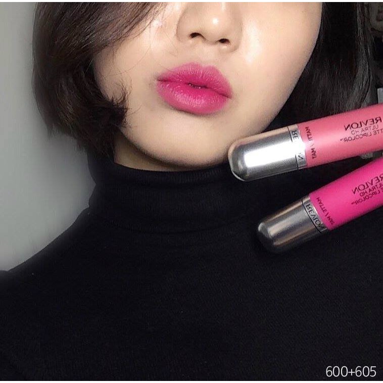 Son Kem Lì Revlon Ultra HD Matte Lipcolor 610 Addiction 605 Obsession 655 Kisses 675 Infatuation 640 Embrace 625 HD Love