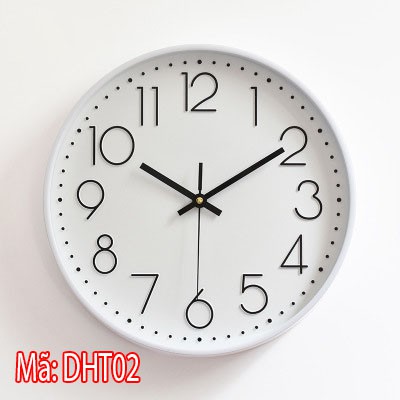 ⏰Đồng hồ treo tường kim trôi dạ quang phát sáng trong đêm - Đồng hồ DHT03