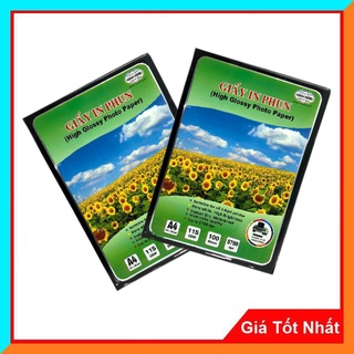 Giấy In Ảnh A4 Mạnh Hưng ĐL 115 gsm, Bóng 1 Mặt (100 tờ)- Độ Phân Giải Đều, Tái Hiện Được  Nét In Sắc Sảo Rõ Ràng