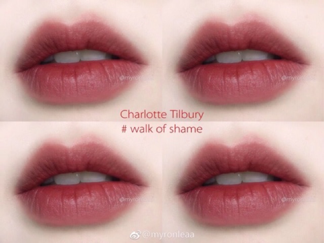 Son Charlotte Tilbury Walk of Shame