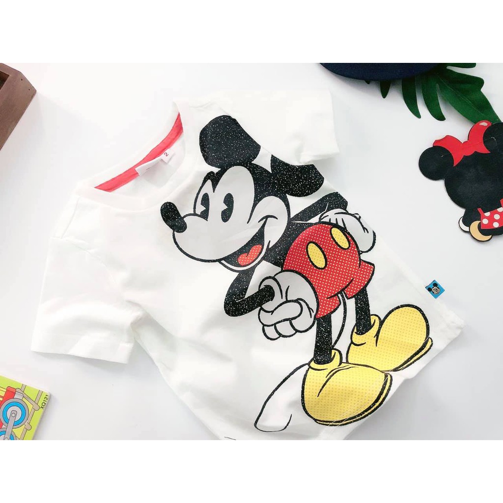 Aó disney trắng mickey ❤️ FREESHIP ❤️ Aó disney trắng mickey cho bé