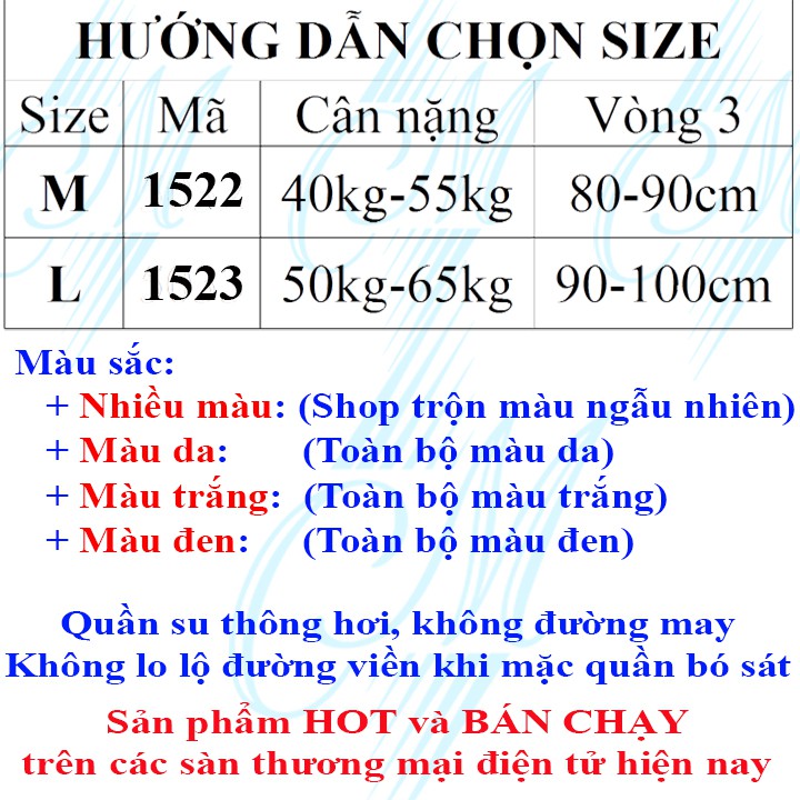 Combo 10 quần lót nữ su thông hơi cao cấp thiết kế không đường may, chất su mát lạnh, siêu co giãn, mềm mịn, thoáng mát