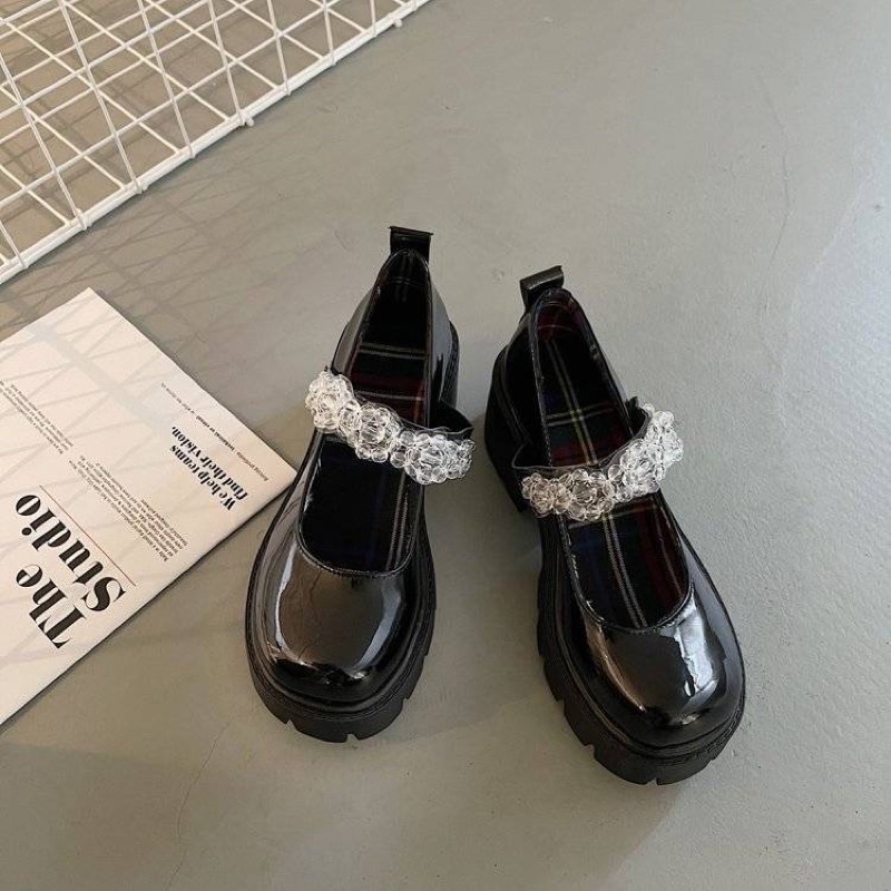 Giày Quai Hoa Đế Cao