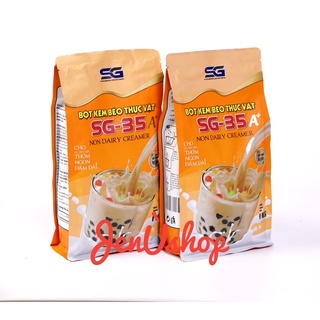 #HOT# BỘT SỮA BỘT KEM BÉO THỰC VẬT SG-35 A+ Bột Béo Pha Trà Sữa Thơm Ngon Đậm Đặc