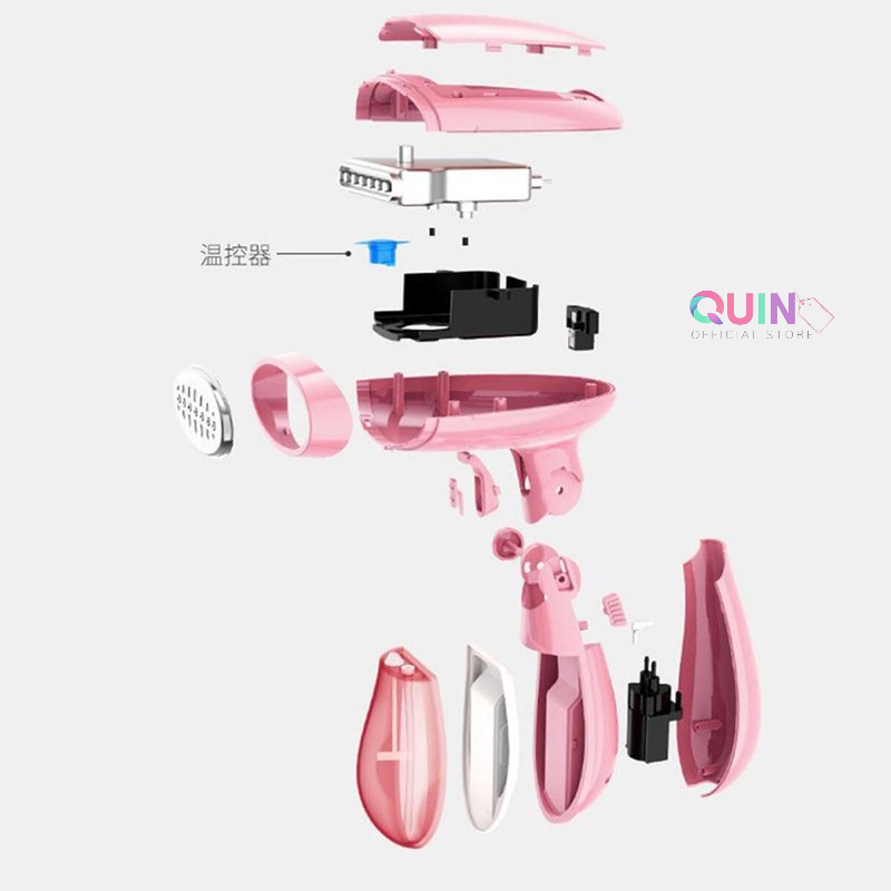 Bàn Là Hơi Nước Cầm Tay Công Suất 1500W, Mẫu Mới 2022 Thông Minh Nhỏ Gọn Tiện Lợi