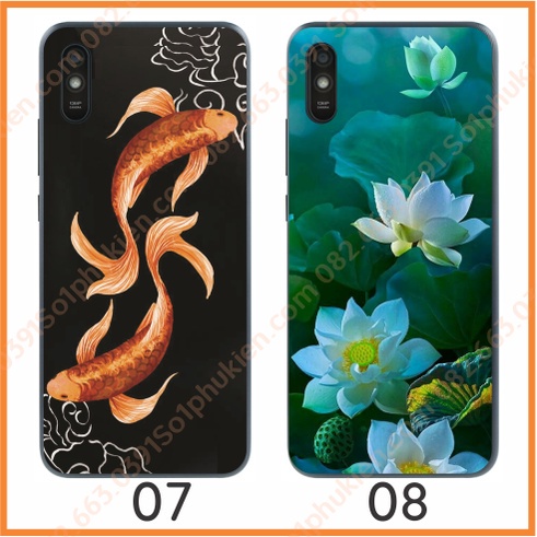 Ốp lưng Xiaomi redmi 9a hình thư pháp nhiều mẫu đẹp ( phần 1)