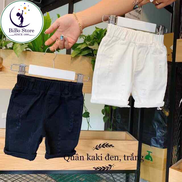 Quần Short Kaki Cho Bé Trai