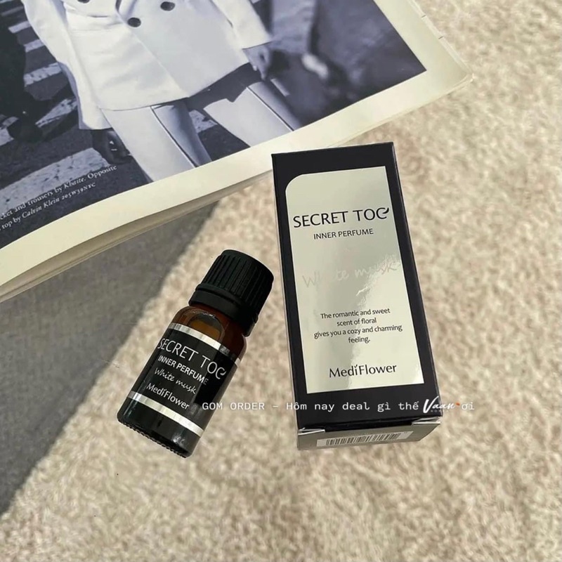 Tinh dầu nước hoa MediFlower SECRET TOC Perfume White Mush | BigBuy360 - bigbuy360.vn