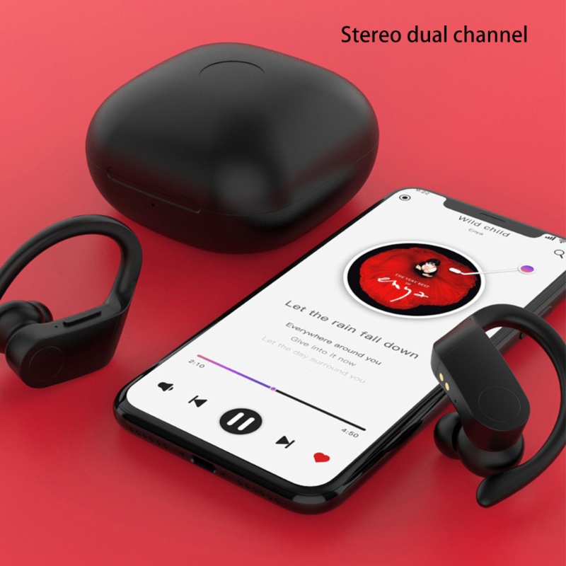 Tai Nghe zzz TWS Bluetooth Không Dây Có Móc Tai Có Thể Thay Đổi Theo Dõi Sức Khỏe