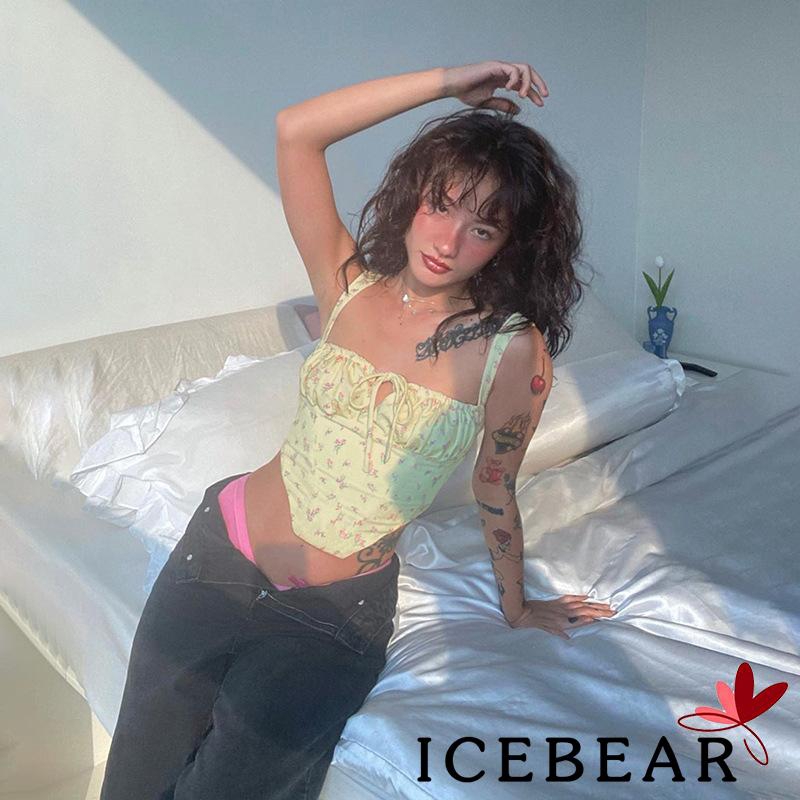 Áo Tank Top Hoạ Tiết Hoa Quyến Rũ Hợp Thời Trang