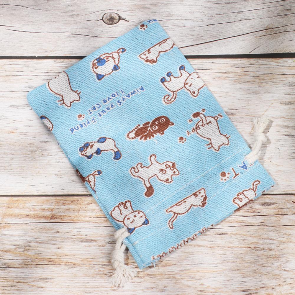 10 Túi Dây Rút Vải Lanh Chất Lượng Cao Dùng Đựng Trang Sức