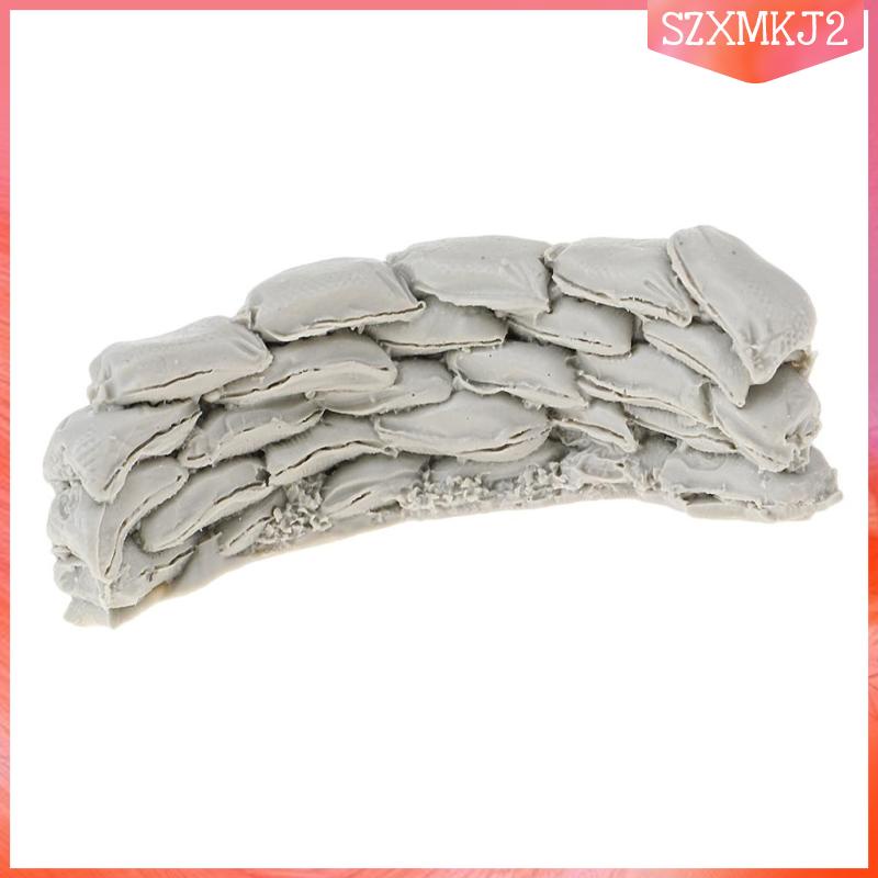 Mô Hình Tường Phong Cảnh 7.5x2.5cm DIY Bằng Nhựa Resin Không Sơn 1: 35
