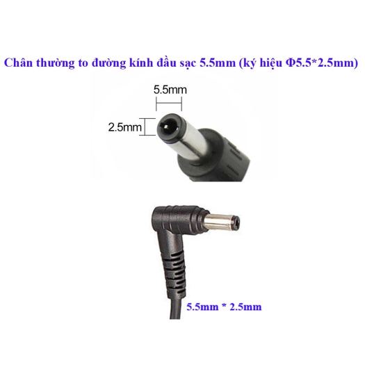 Sạc Laptop Toshiba 19v 3.42a 65W - Adapter Laptop Toshiba loại tốt