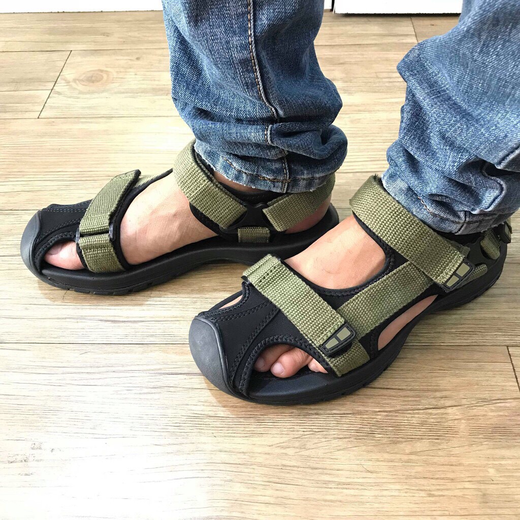 Sandal Nam | Sandal Bít Mũi Nâng Niu Bàn Chân