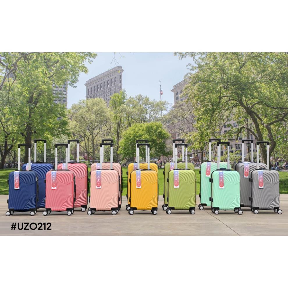 Vali kéo du lịch cao cấp UZO-212 kích thước 20, 24 inch chính hãng Hùng Phát - Bảo hành 5 năm  - Valiking