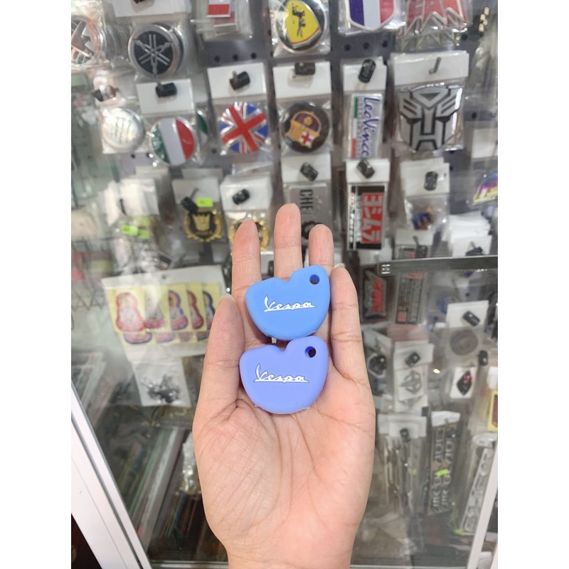 Combo móc khoá Vespa kèm bọc chìa khoá, hàng Thái lan bao đẹp