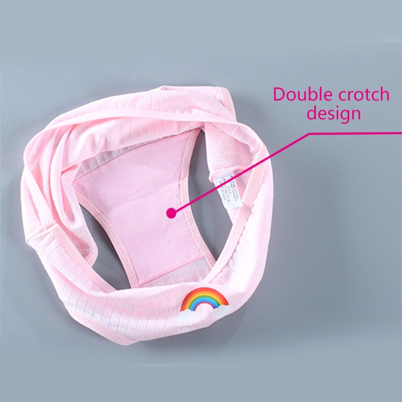 Bộ Đồ Lót 2 Món Bằng Cotton In Họa Tiết Xinh Xắn Thời Trang Cho Nữ