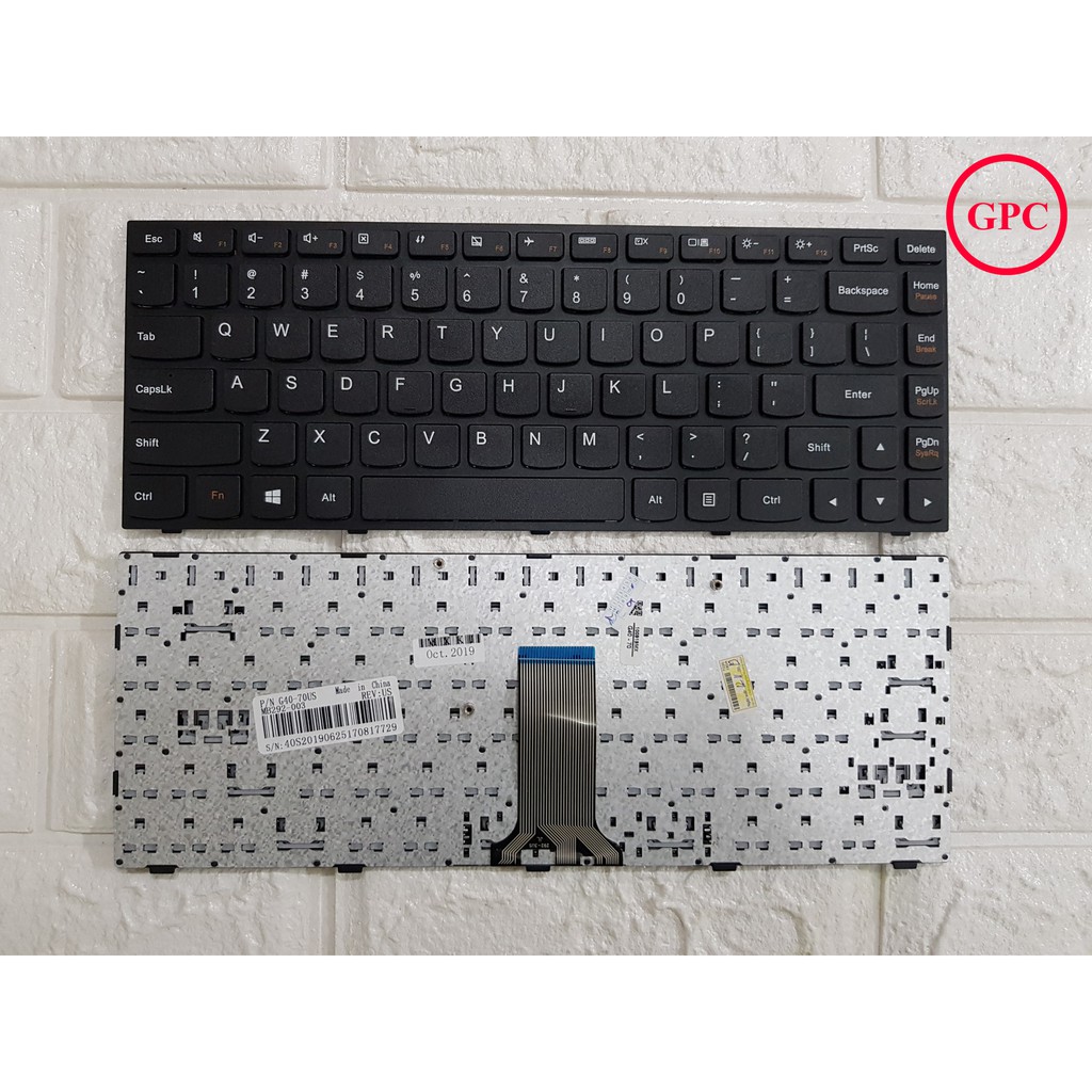 Bàn phím Laptop LENOVO G40 G40-30 G40-45 G40-70 G40-75 G40-80 IdeaPad B40 B40-30 B40-70 B40-80U Z40 NHẬP KHẨU