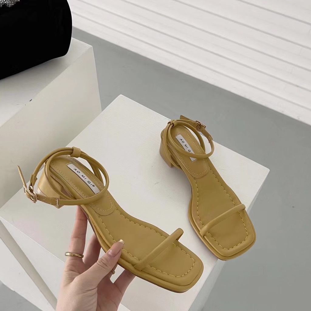 Sandal quai mảnh basic 308-1 - Kachi House