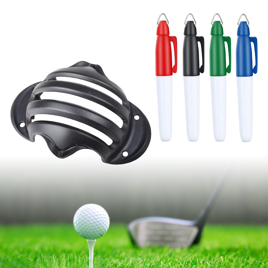 Bộ Bút Đánh Dấu Vị Trí Bóng Golf Kèm 4 Bút