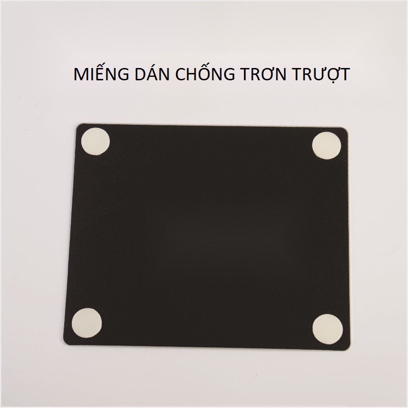 Lót Chuột Hợp Kim Nhôm Nguyên Khối Cao Cấp Mouse Pad kiêm Bàn di chuột bằng nhôm Aluminium Mouse Pad