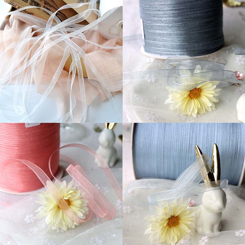 Cuộn dây ruy băng ren dùng trang trí rèm cửa DIY