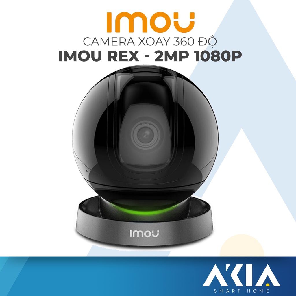 Camera imou REX bản 2MP và 4MP, quét nhanh toàn cảnh xoay 360 độ, nhận diện người, quay có màu ban đêm