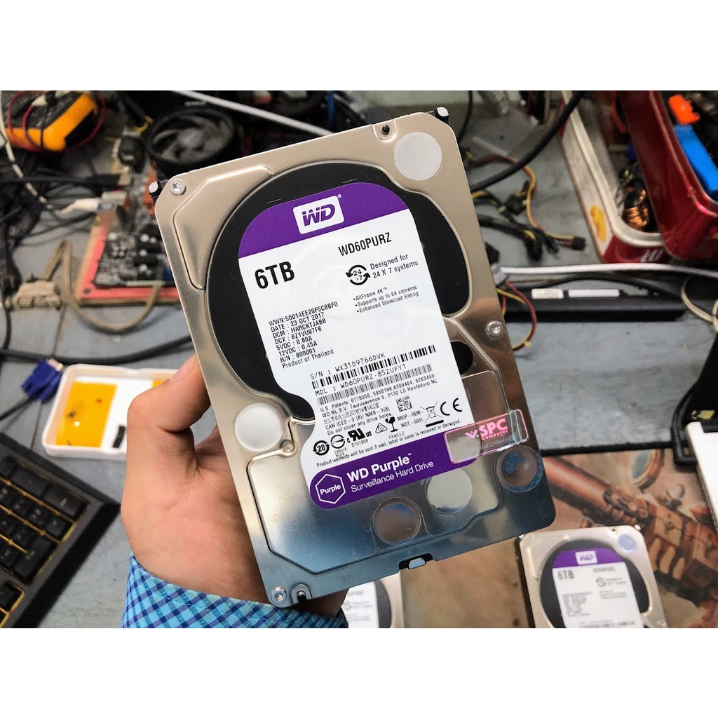 Ổ cứng HDD 2Tb 3Tb 4Tb 6Tb PC, laptop hàng bóc máy sức khỏe Good 100%
