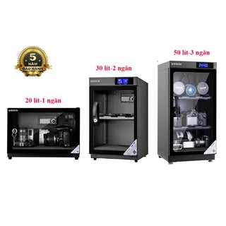 Tủ Chống ẩm bảo vệ máy ảnh Andbon độ ẩm 30% - 80% ( Dung tích 20 Lít- 30 Lít - 50 Lít) Bảo hành 60 tháng- CHính hãng