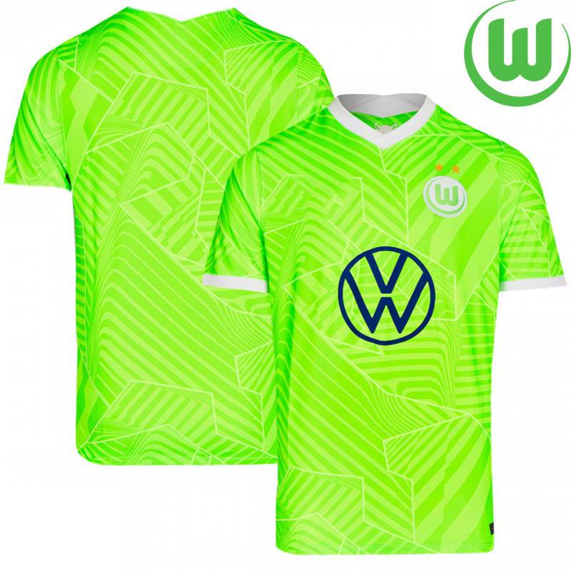 Áo Thun Bóng Đá Sân Nhà Nmechr Baku Arnold Gerhrrdt 2021-2022 VfL Wolfsburg