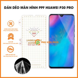 Dán PPF P30 Pro full màn hình - Dán PPF màn hình Huawei P30 Pro full viền deo trong suốt