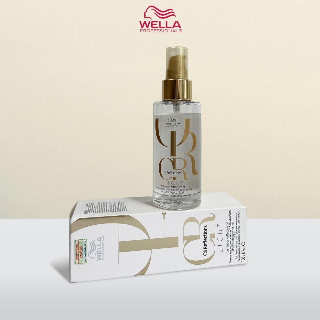 Tinh Dầu Wella Oil Giúp Tóc Mềm Mượt, Sáng Bóng Dành Cho Tóc Mảnh Reflections Light Luminous Reflection Oil 100ml | BigBuy360 - bigbuy360.vn