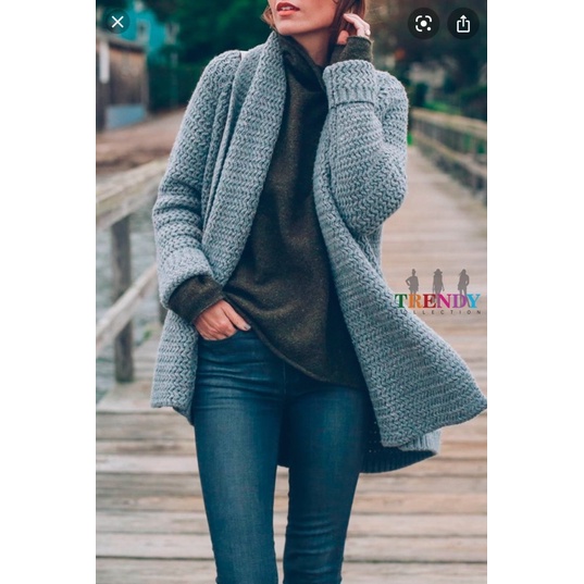 ÁO LEN CARDIGAN!