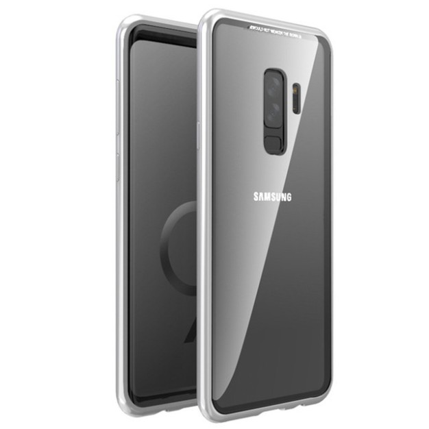 Luphie Ốp Lưng Kính Cường Lực Có Nam Châm Cho Samsung S8 S8 Plus S9 S9 Plus