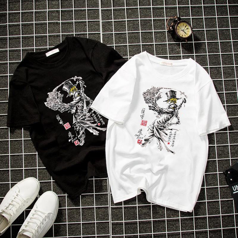 Áo thun unisex form rộng phong cách cá tính vải dày mịn 2019T1450