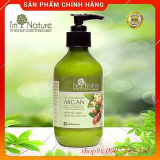 Dầu xả thảo mộc i’m nature tinh chất argan ngăn rụng và giúp mọc tóc i’m nature 300ml