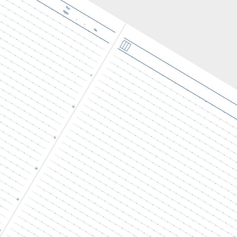 Vở kẻ ngang có chấm A4 Campus 200 trang Dreamy