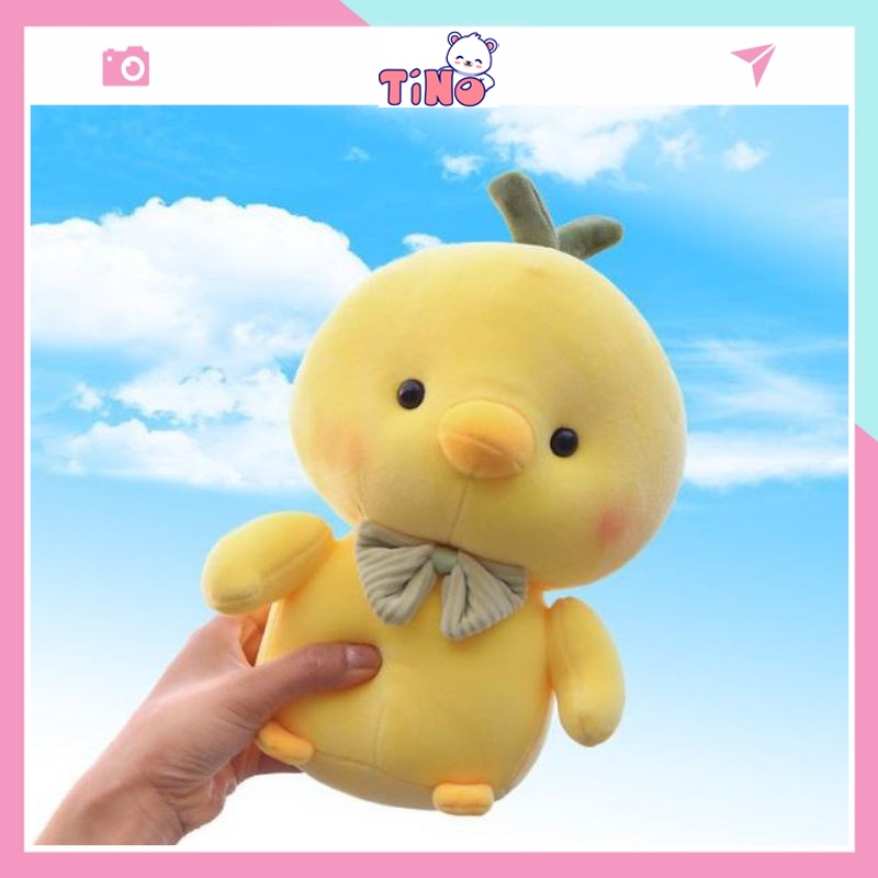 Gấu bông nhỏ gà con đáng yêu thú nhồi bông mini cute quà tặng size 20cm